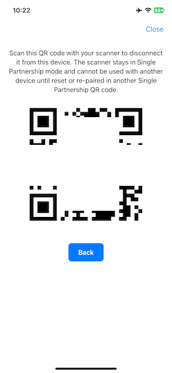 DisconnectSetPartnership